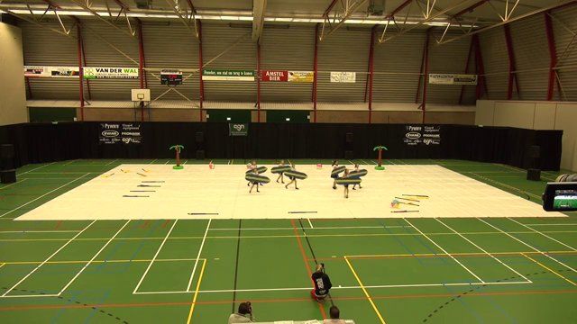 Sternse Kids Color Guard - Contest Franeker 2015