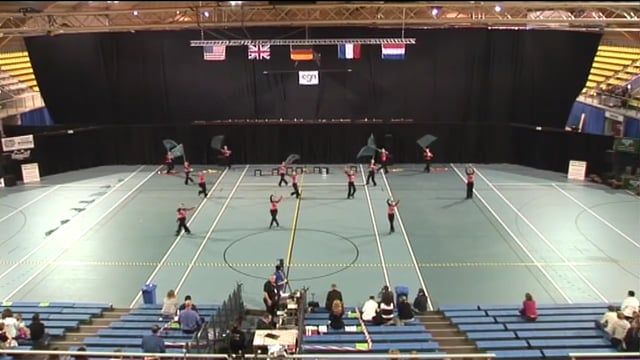 Colorguard Euphonia A - CGN Championships Eindhoven 2007