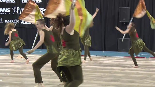 Zanzare Winterguard - CGN Championships 2018