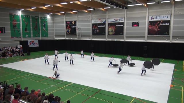 Blue Winterguard - CGN Wijchen 2019