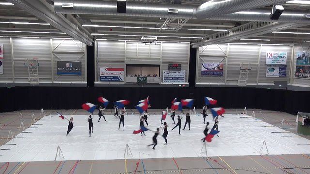 Colorguard Euphonia A - Contest Drachten 1 2014