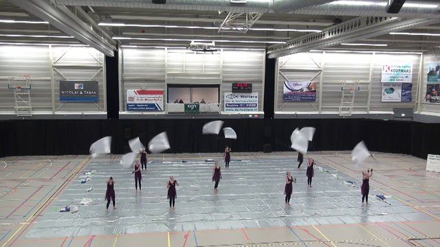 Sternse Cadets Color Guard - Contest Drachten 1 2014
