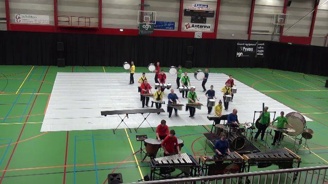North Frisian Percussion Corps Dokkum - Contest Aalsmeer 2014