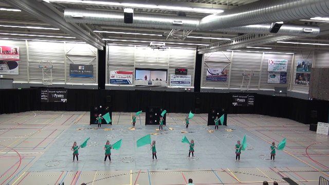 Colorguard Euphonia Kids - Contest Drachten 2 2014